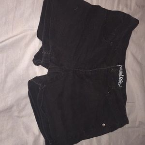 Black shorts